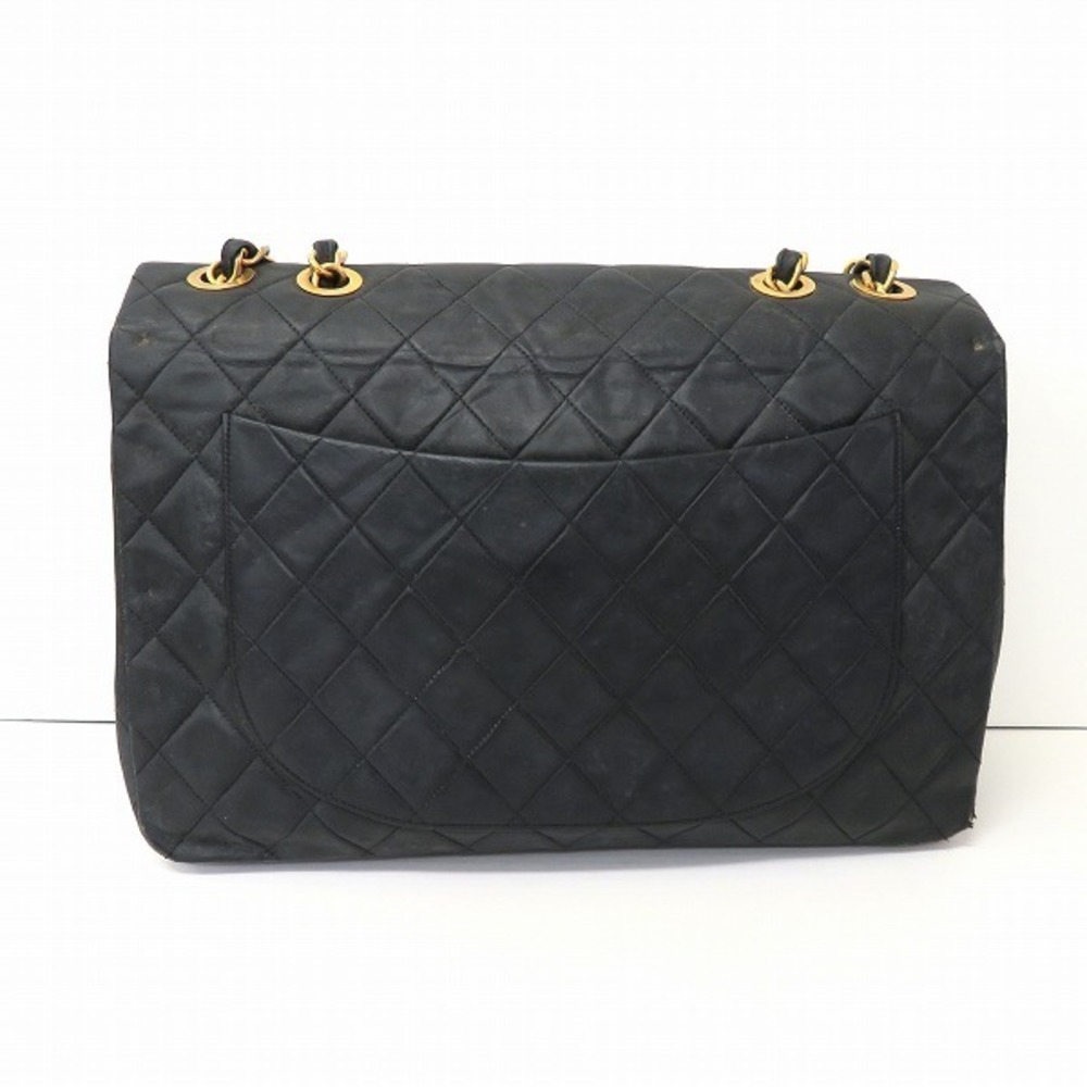 Chanel Bag Big Chain Shoulder Bag W Matelasse